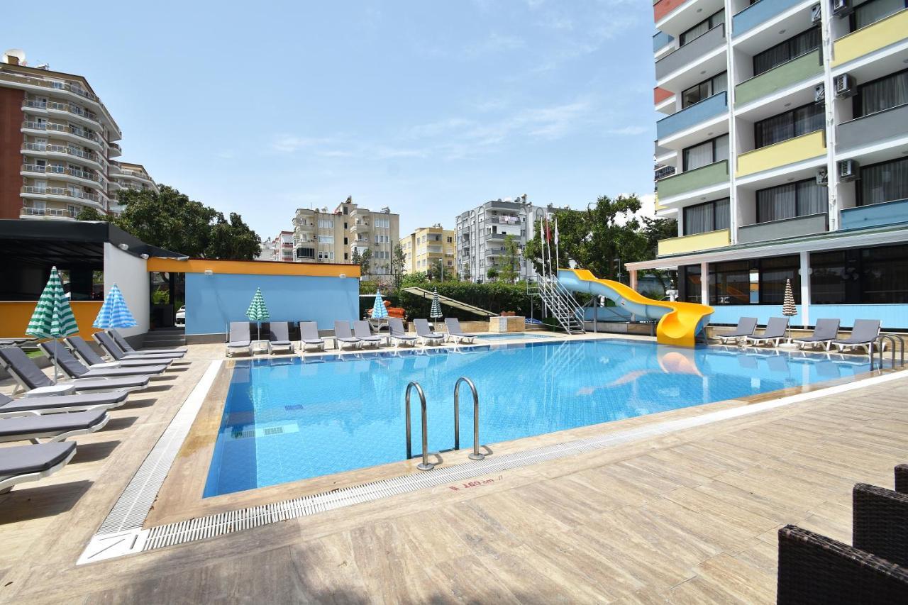 Viva Beach Hotel Mahmutlar Exterior foto