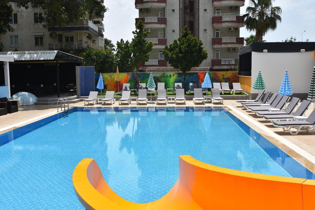 Viva Beach Hotel Mahmutlar Exterior foto